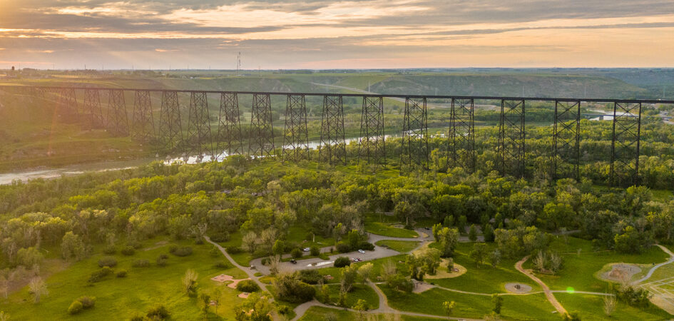 Lethbridge High Level Bridge. Courtesy tourismlethbridge.ca