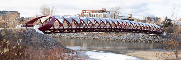 Peace Bridge, Calgary