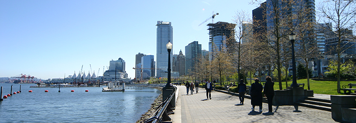 Seawall in Vancouver. Courtesy vancouver.ca