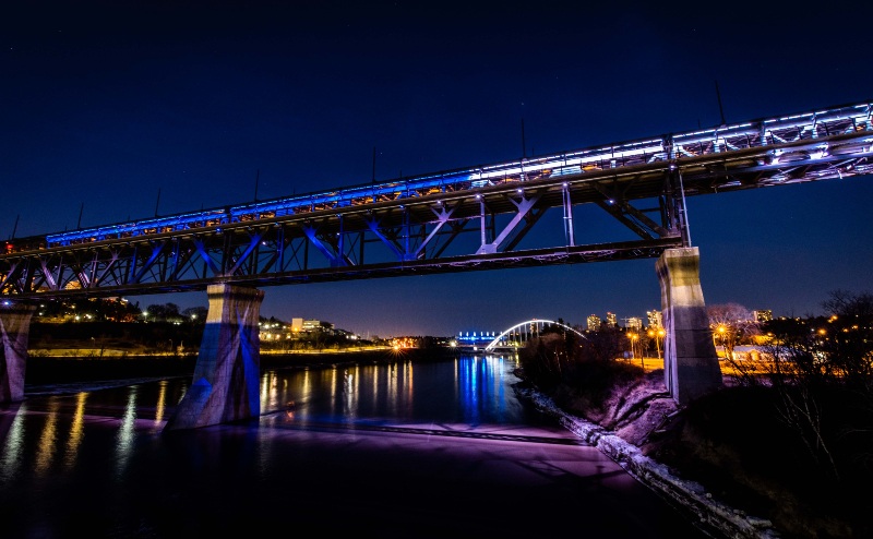 High Level Bridge in Edmonton representing local internet providers comparison guide